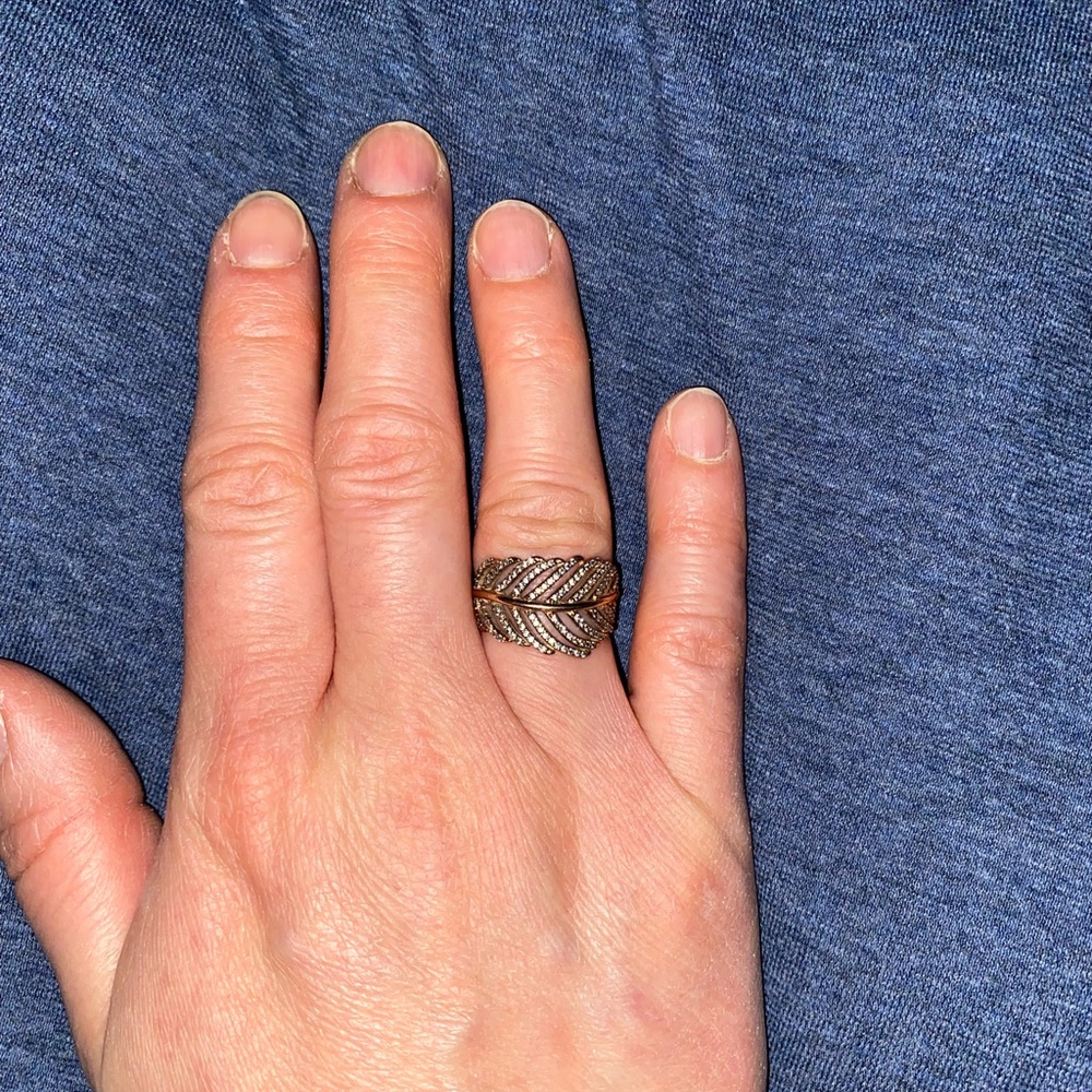 Rose Gold Pandora Ring
